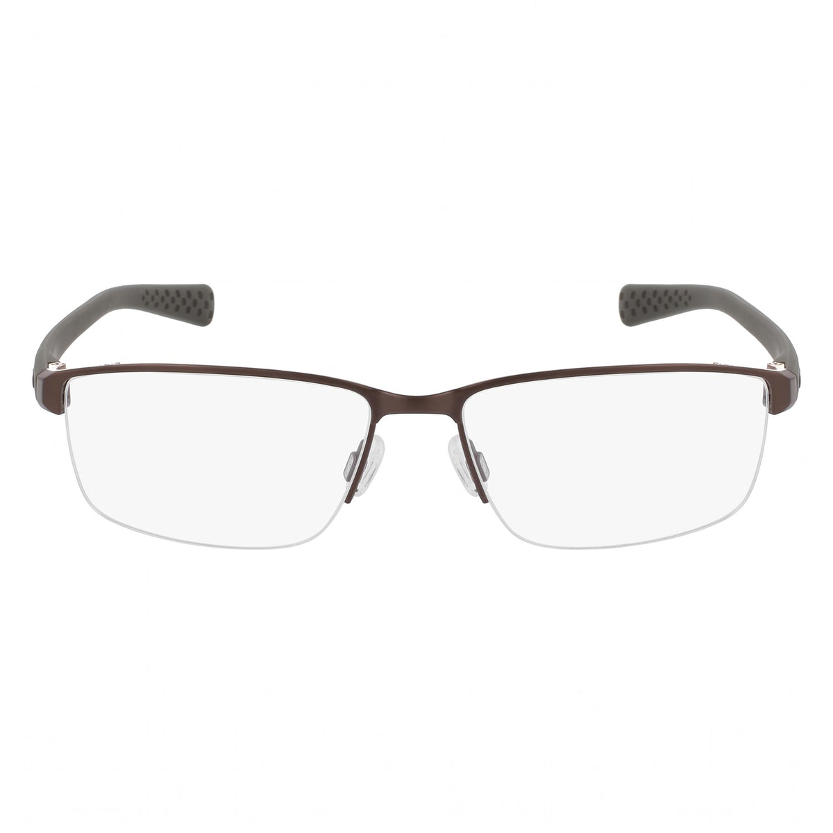 Gafas rectangulares Nike Walnut-Cargo Khaki para hombre, 56 mm, Photo 2