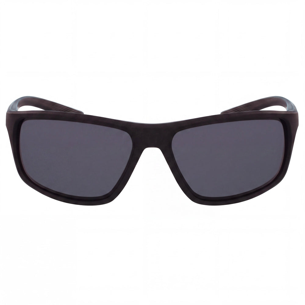 Nike V1112-001 Rectangle Sunglasses Unisex — front view, Alloy Steel frame