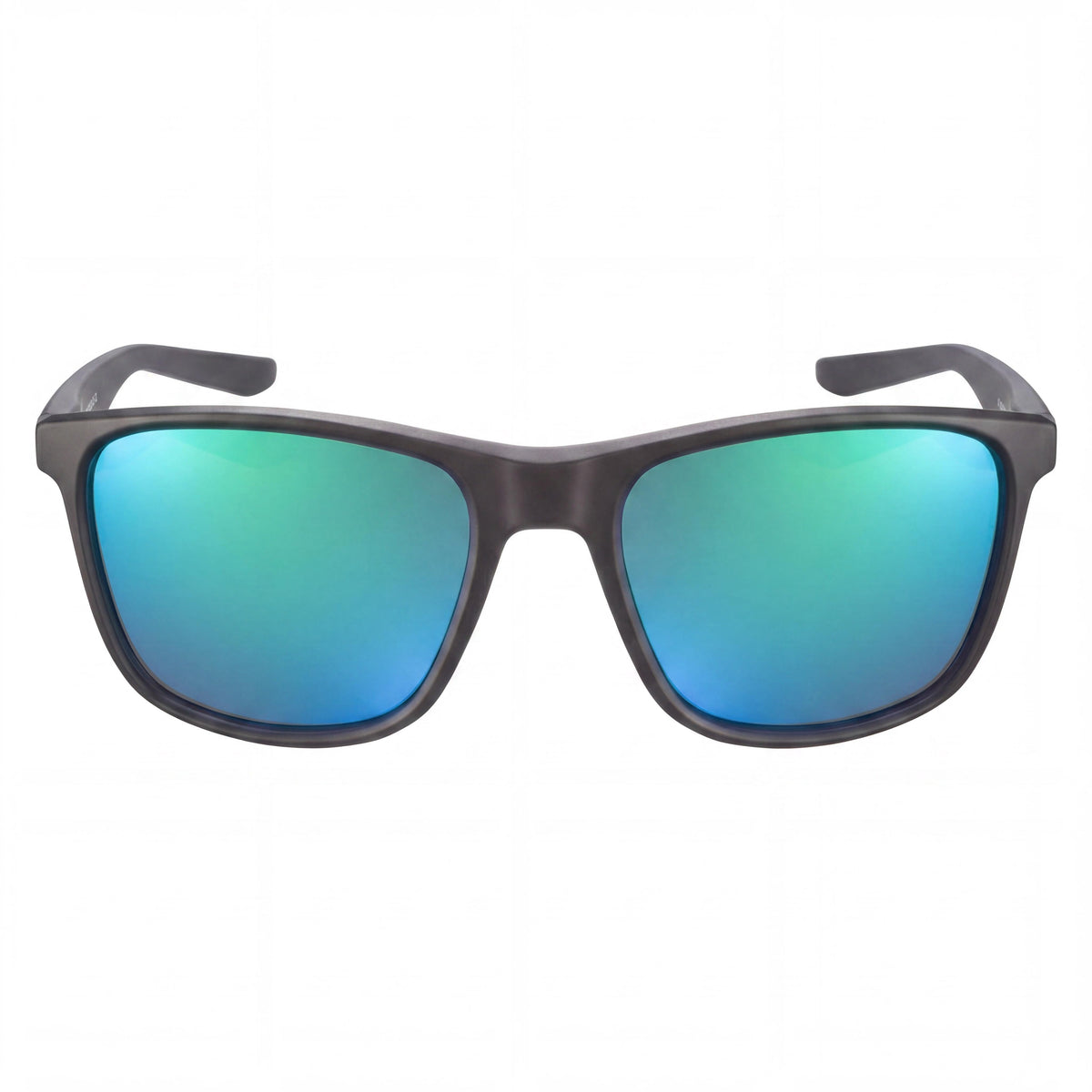 Nike Wayfarers Grey with Green Mirror Sunglasses Unisex, 57mm, Photo 2