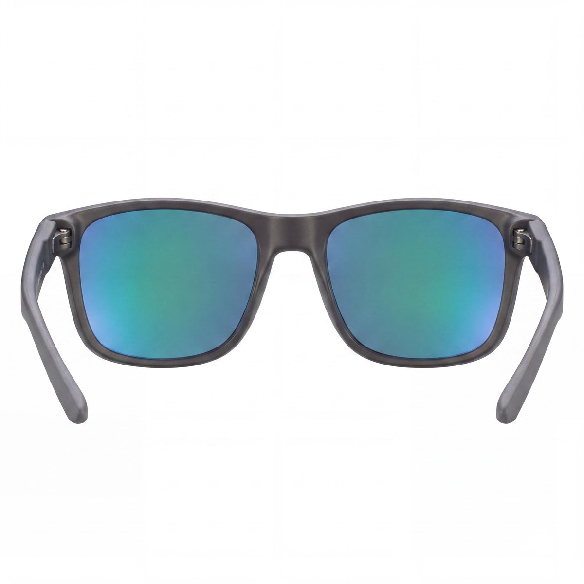 Nike Wayfarers Grey with Green Mirror Sunglasses Unisex, 57mm, Photo 4