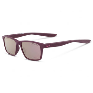 Nike Whiz EV1160 Pink Rectangle Sunglasses Unisex, Grey Mirror lens