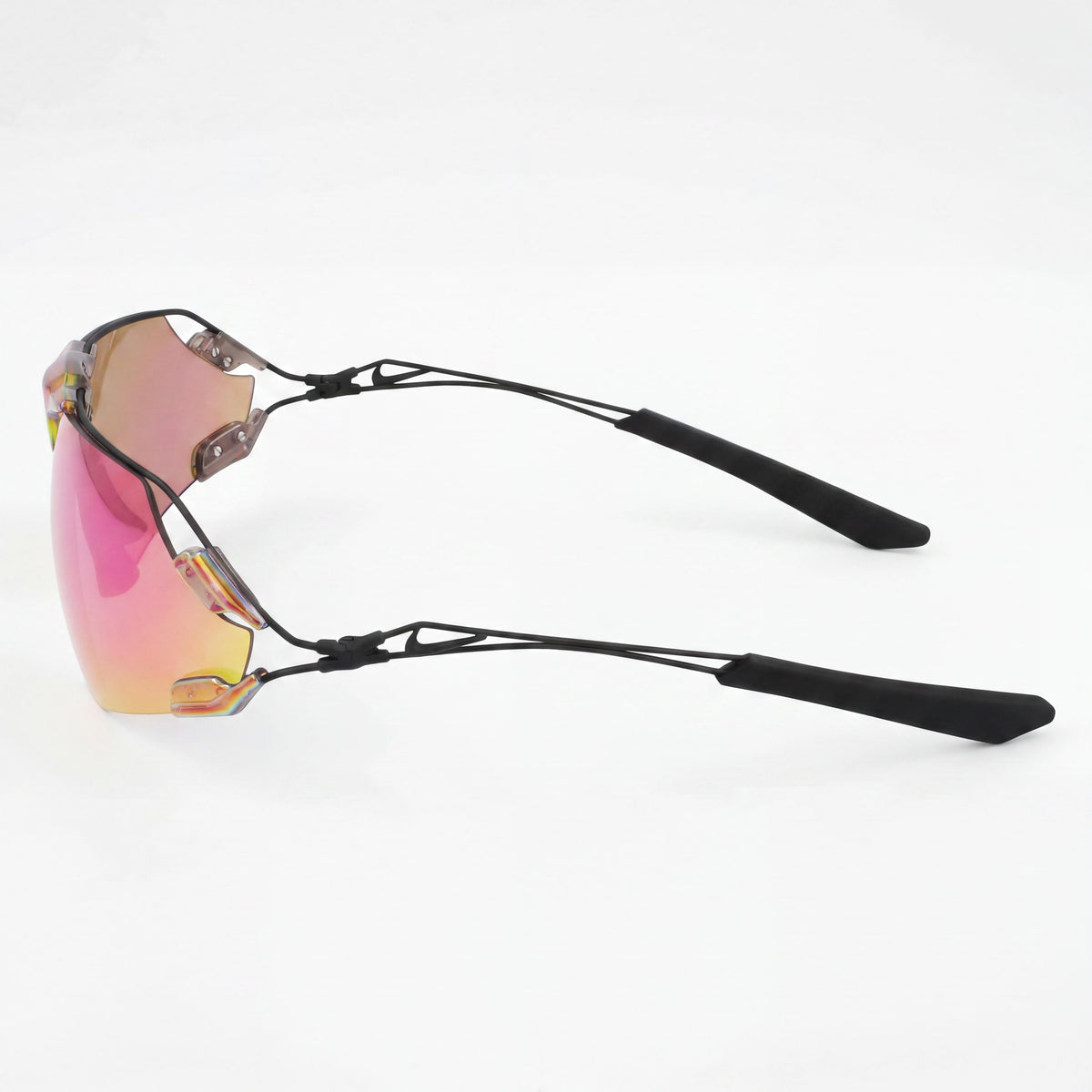 Gafas de sol para hombre Nike ZEUS EDGE E EV24031 con lente protectora naranja, Photo 3