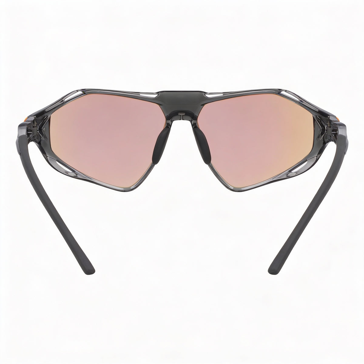 Gafas de sol unisex Nike Zeus Rise E IF1113X con espejo Shield grises, 63 mm, Photo 3