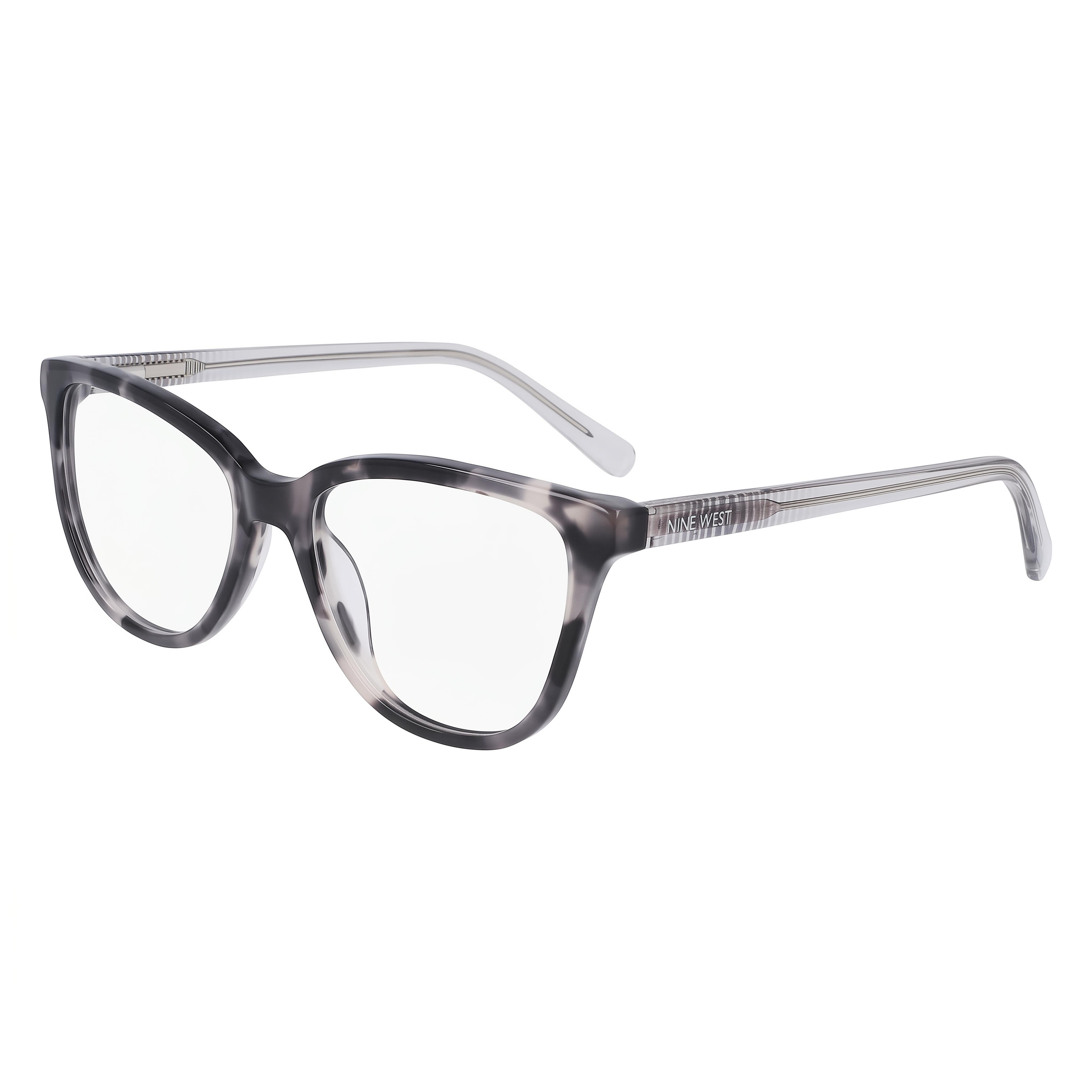 Nine West Nw5212 Smoke Tortoise Rectangle Eyeglasses for Women, 52mm, Photo 1