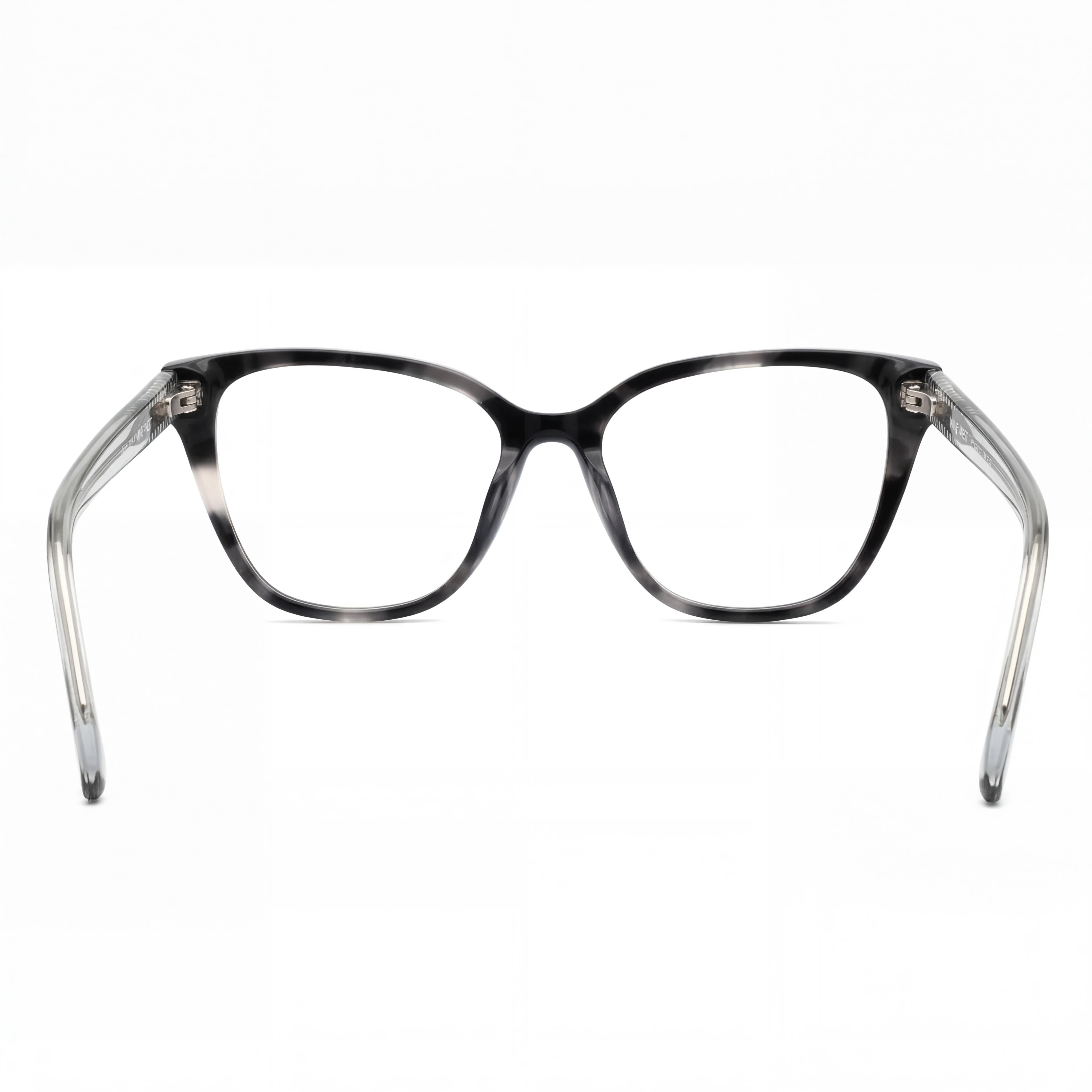 Nine West NW5213 Smoke Tortoise Rectangle Eyeglasses for Men, 53mm, Photo 4