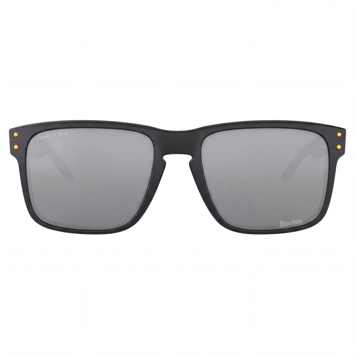 Gafas de sol Oakley Holbrook cuadradas para hombre, policarbonato negro mate, lentes espejadas Prizm Black Iridium, protección UV, 57 mm, Photo 2
