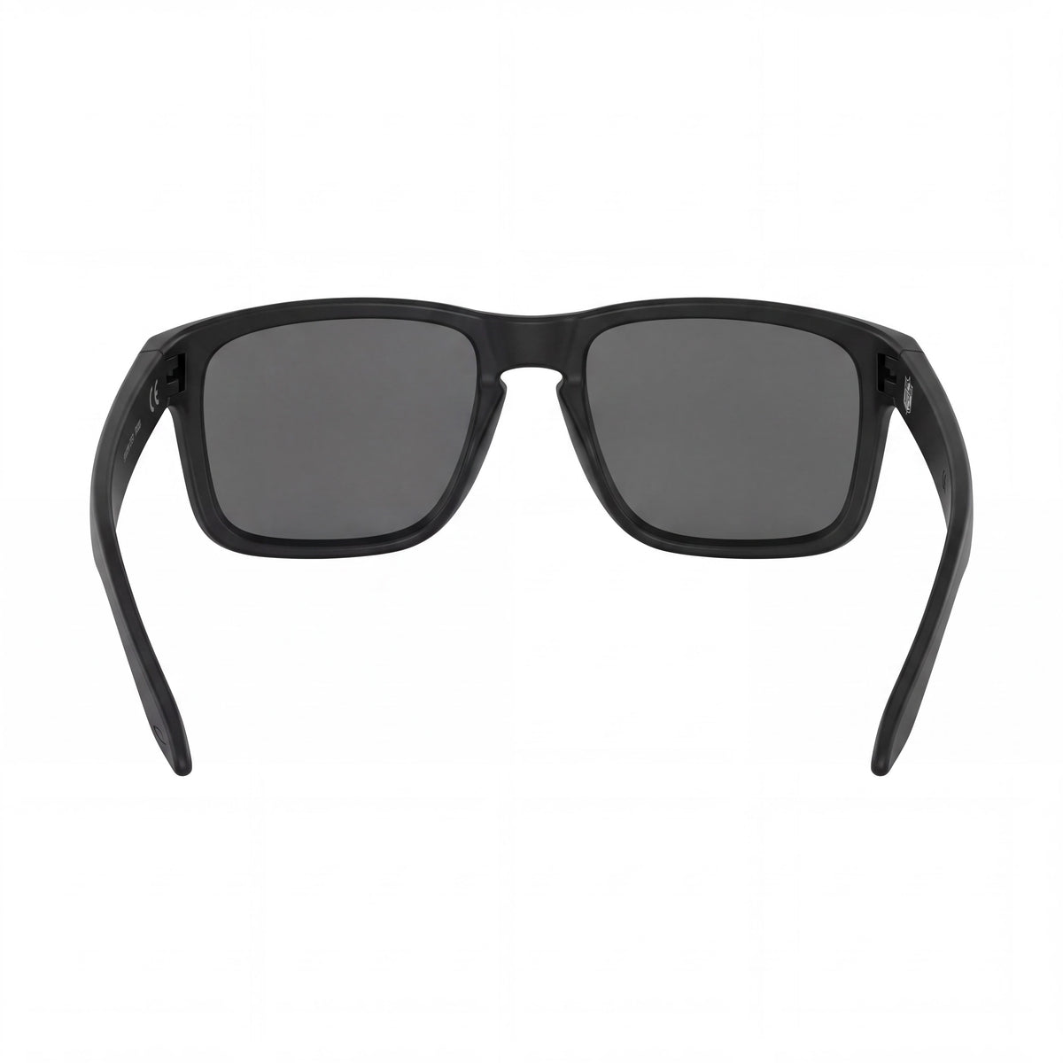 Gafas de sol cuadradas Oakley Holbrook para hombre, montura de policarbonato negro mate, lentes Prizm Black Iridium, 100 % de protección UV, 57 mm, Photo 4