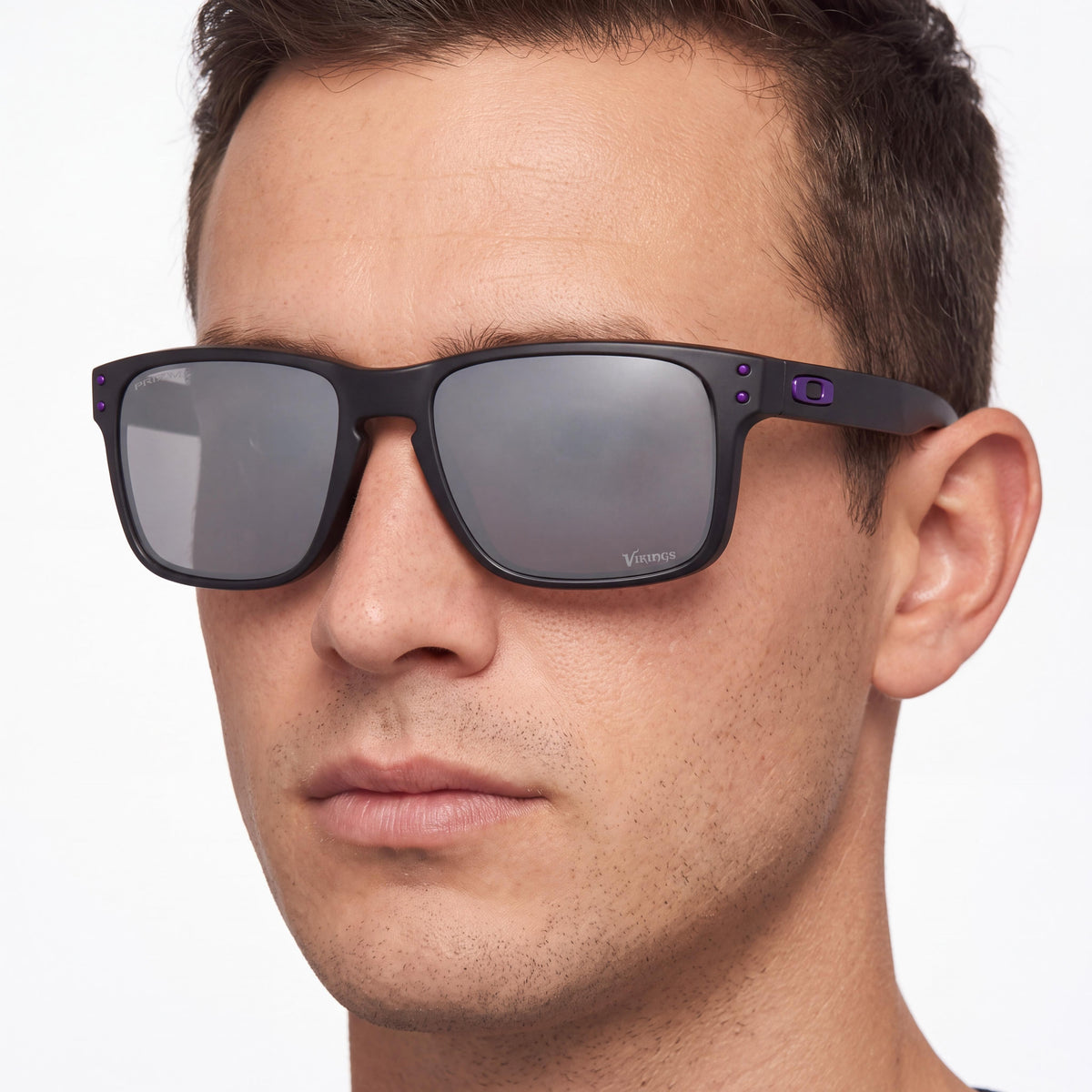 Oakley Holbrook Black Square Sunglasses for Men, 57mm, Photo 5