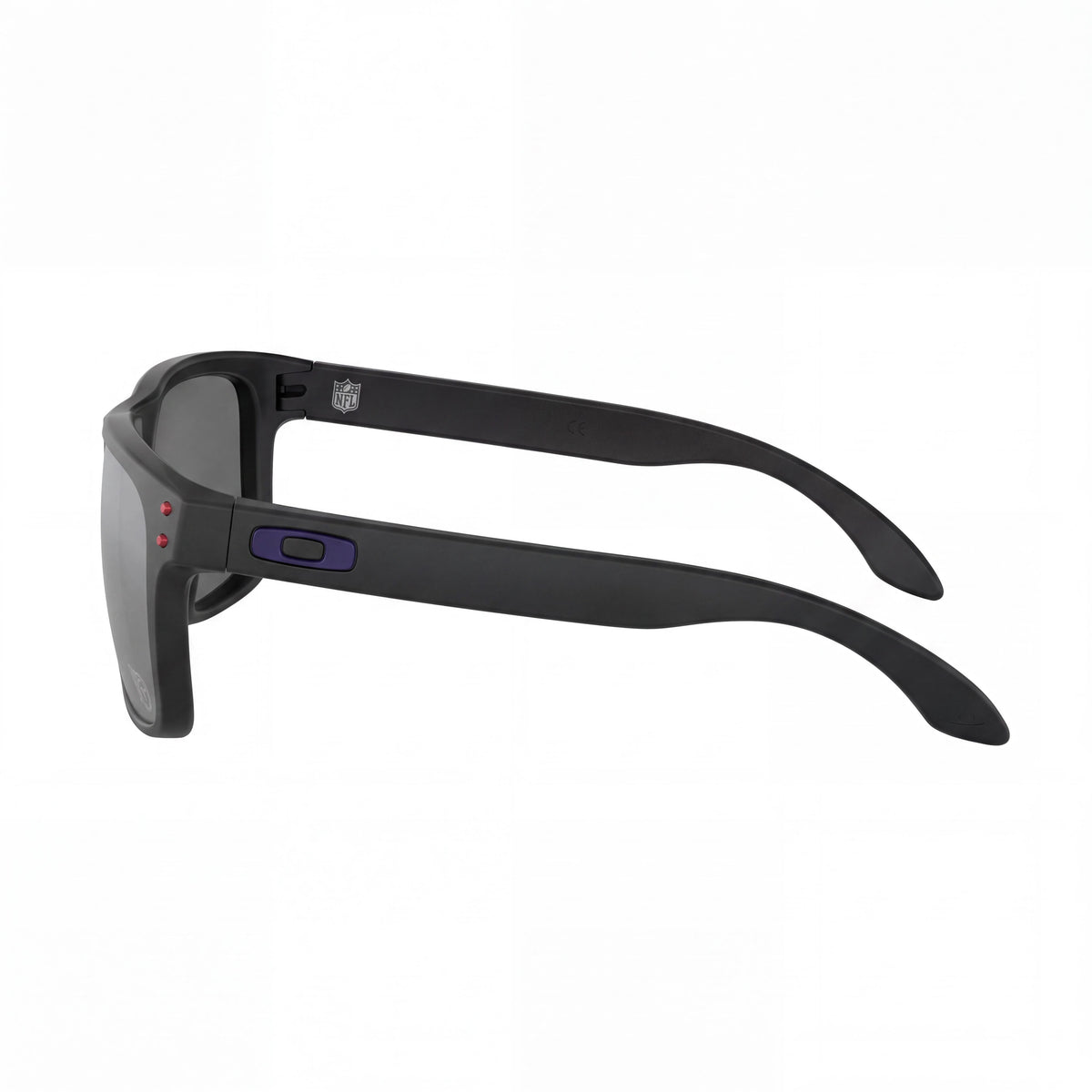 Oakley Holbrook Matte Black Square Sunglasses for Men, 57mm, Photo 3
