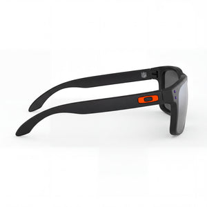 Oakley Holbrook NFL Edition Square Sunglasses Men — side view, Non-Polarized Prizm Black Iridium lens