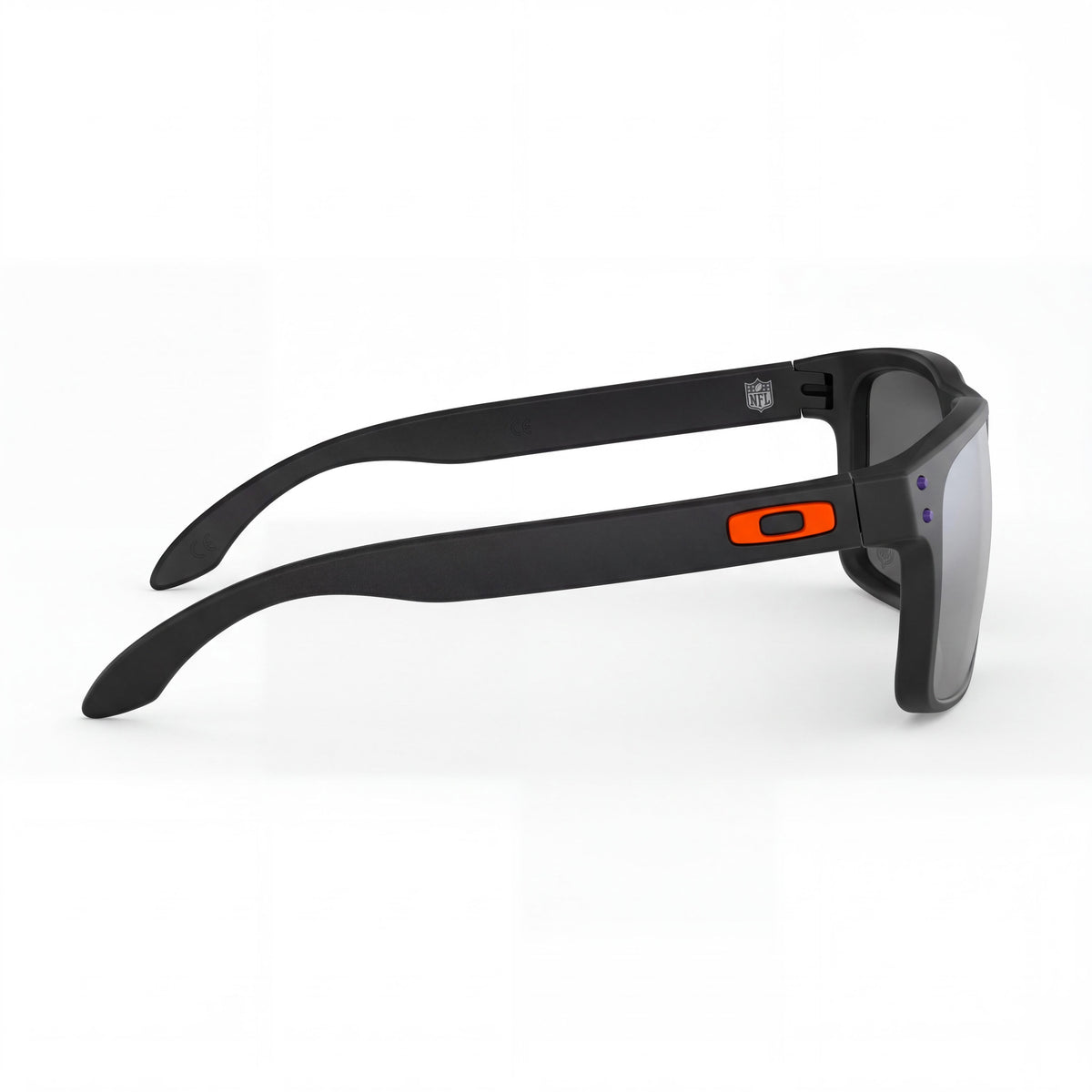 Oakley Holbrook NFL Edition Matte Black Sunglasses for Men, 57mm, Photo 3