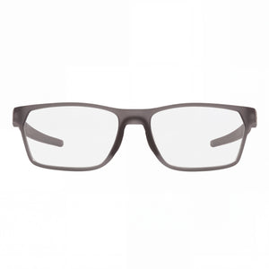 Oakley Ox8032 Hex Jector Rectangle Eyeglasses for Unisex — front view, Plastic