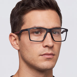 Oakley Ox8052 Futurity Rectangle Eyeglasses for Men — interior view, Customisable demo lenses
