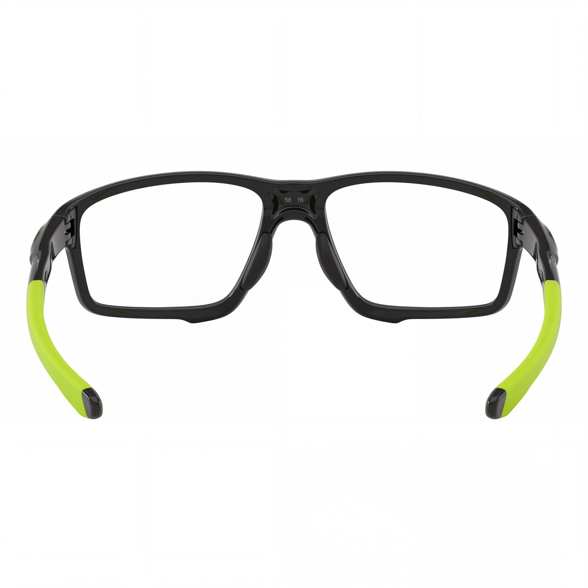 Montura de gafas graduadas Oakley para hombre Ox8080 Crosslink Zero Asian Fit de plástico, color Polished Black Ink, 58 mm, Photo 4