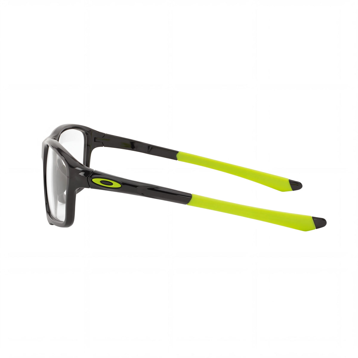 Montura de gafas graduadas Oakley para hombre Ox8080 Crosslink Zero Asian Fit de plástico, color Polished Black Ink, 58 mm, Photo 3
