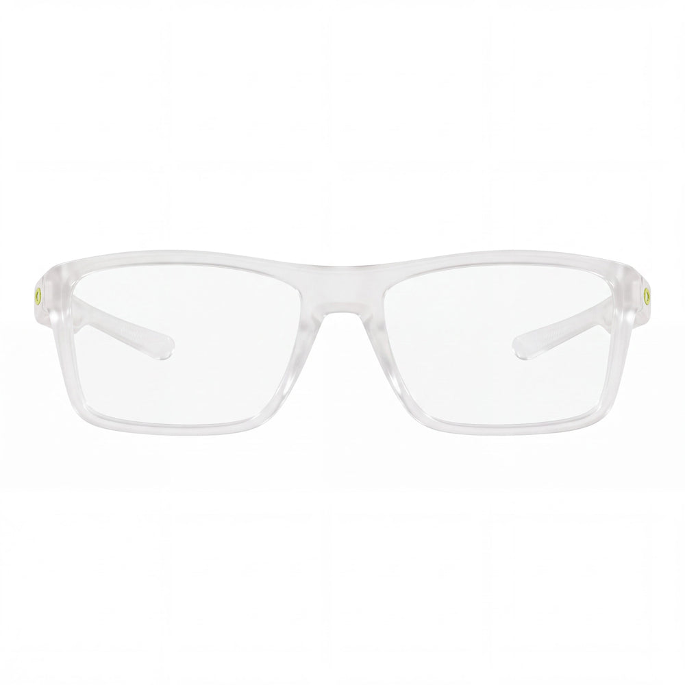Oakley Ox8178 Rafter Rectangle Eyeglasses for Men — front view, Plastic