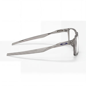 Oakley Ox8183 Bat Flip Rectangle Eyeglasses for Men — front view, Thermoplastic Elastomers