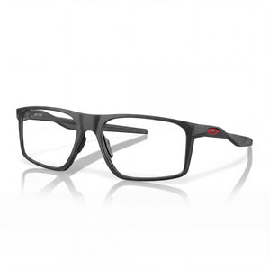 Oakley Ox8183 Bat Flip Gray Rectangle Eyeglasses for Men, Plastic frame