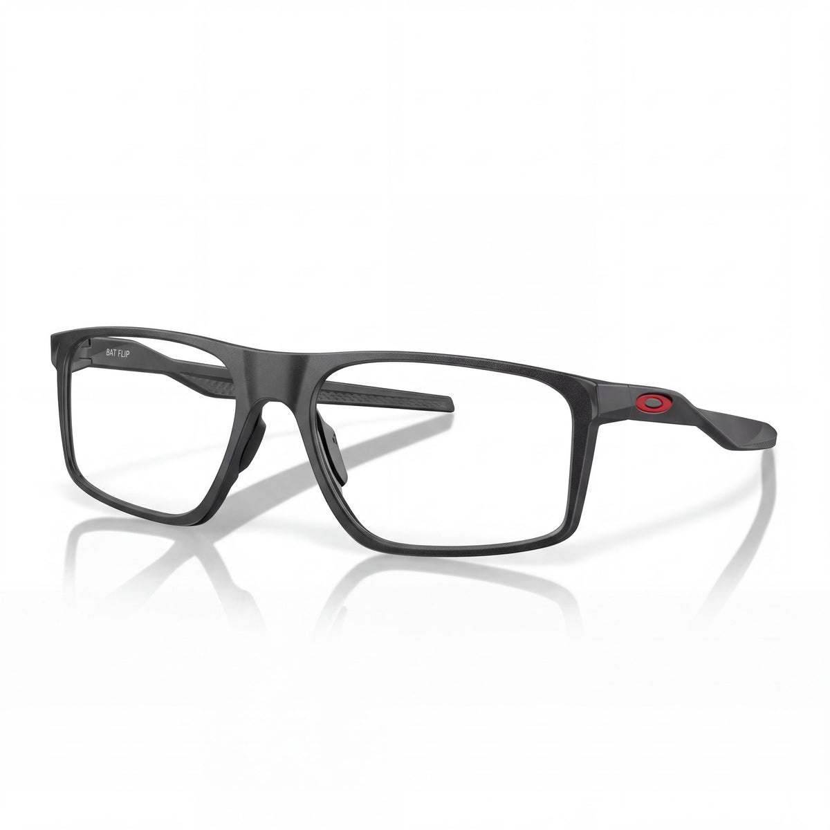 Oakley Ox8183 Bat Flip Satin Light Steel Eyeglasses for Men, 54mm, Photo 1