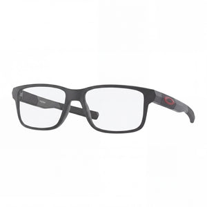 Oakley Youth Oy8007 Field Day Satin Black Rectangle Eyeglasses for Unisex, Plastic frame