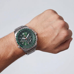 Oceanaut Aviador Men's Watch — face detail, Analog display 45mm