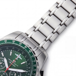 Oceanaut Aviador Men's Watch — side view, Stainless Steel case 45mm