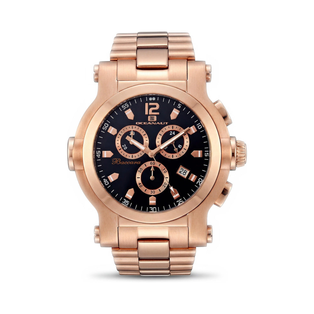 Oceanaut Baccara XL Gold Men's Watch, 50mm