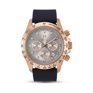 Oceanaut Biarritz Black Stainless Steel Men's Watch, 44mm