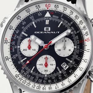 Oceanaut Men's Watch — front view, Quartz movement 46mm