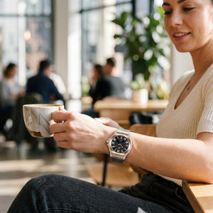 Oceanaut Women's Watch — wrist wear, Stainless Steel band everyday timepiece