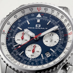 Oceanaut Men's Watch — front view, Quartz movement 48mm