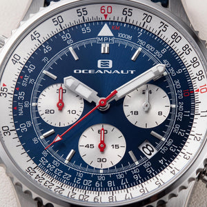 Oceanaut Classic Men's Watch — front view, Quartz movement 40mm