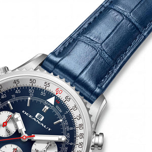 Oceanaut Classic Men's Watch — side view, Stainless Steel case 40mm
