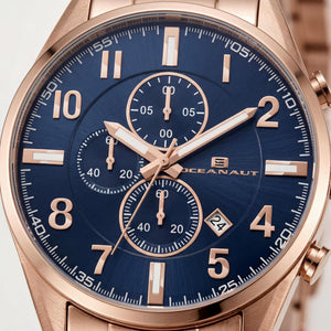 Oceanaut Men's Watch — front view, Quartz movement 46mm