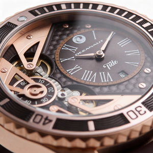 Oceanaut Men's Watch — front view, Quartz movement 40mm