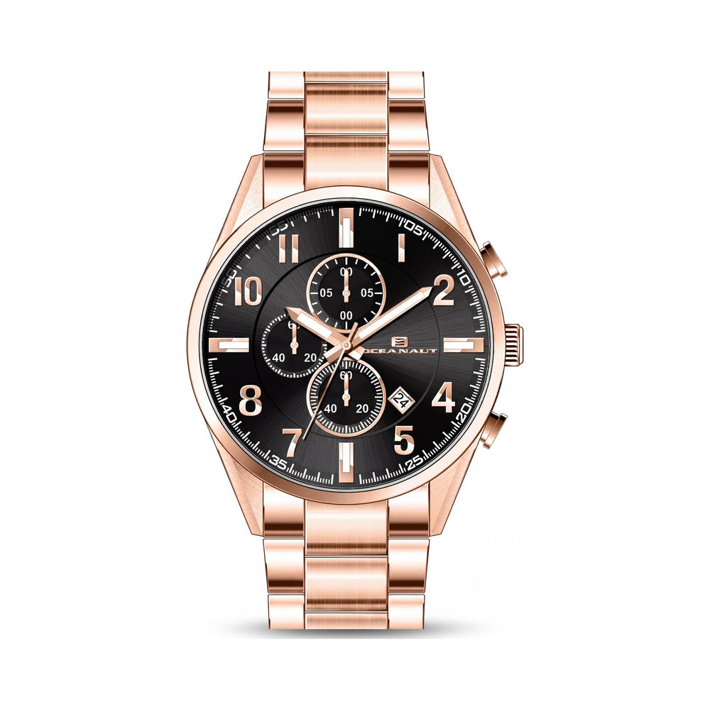 Oceanaut Gold Stainless Steel Men's Watch, 40mm