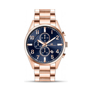Oceanaut Gold Dial Stainless Steel Men's Watch, 46mm