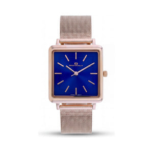 Oceanaut Blue Dial Stainless Steel Women's Watch, 40mm