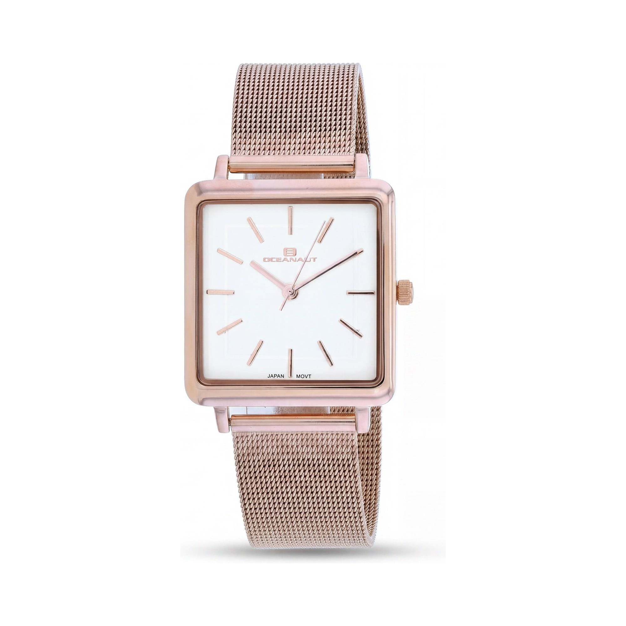 Reloj para mujer Oceanaut, esfera blanca, acero inoxidable de 40 mm, Photo 1
