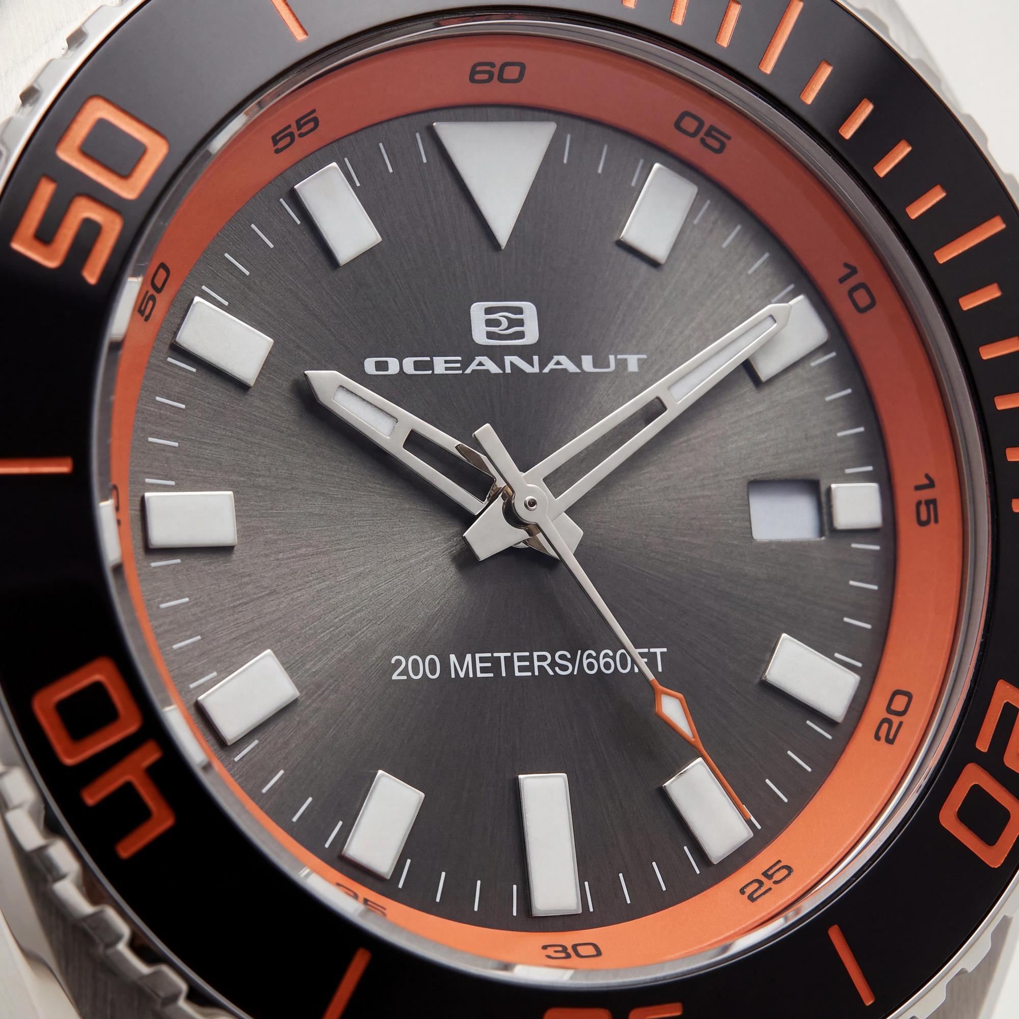 Oceanaut Men's Watch, Gray Dial 40mm 200m Water Resistant, Photo 2