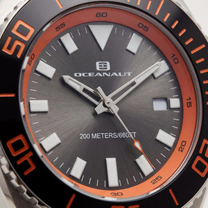 Oceanaut Men's Watch — front view, Quartz movement 40mm