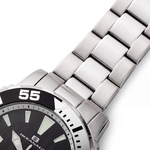 Oceanaut OC2911 Men's Watch — side view, Stainless Steel case 48mm