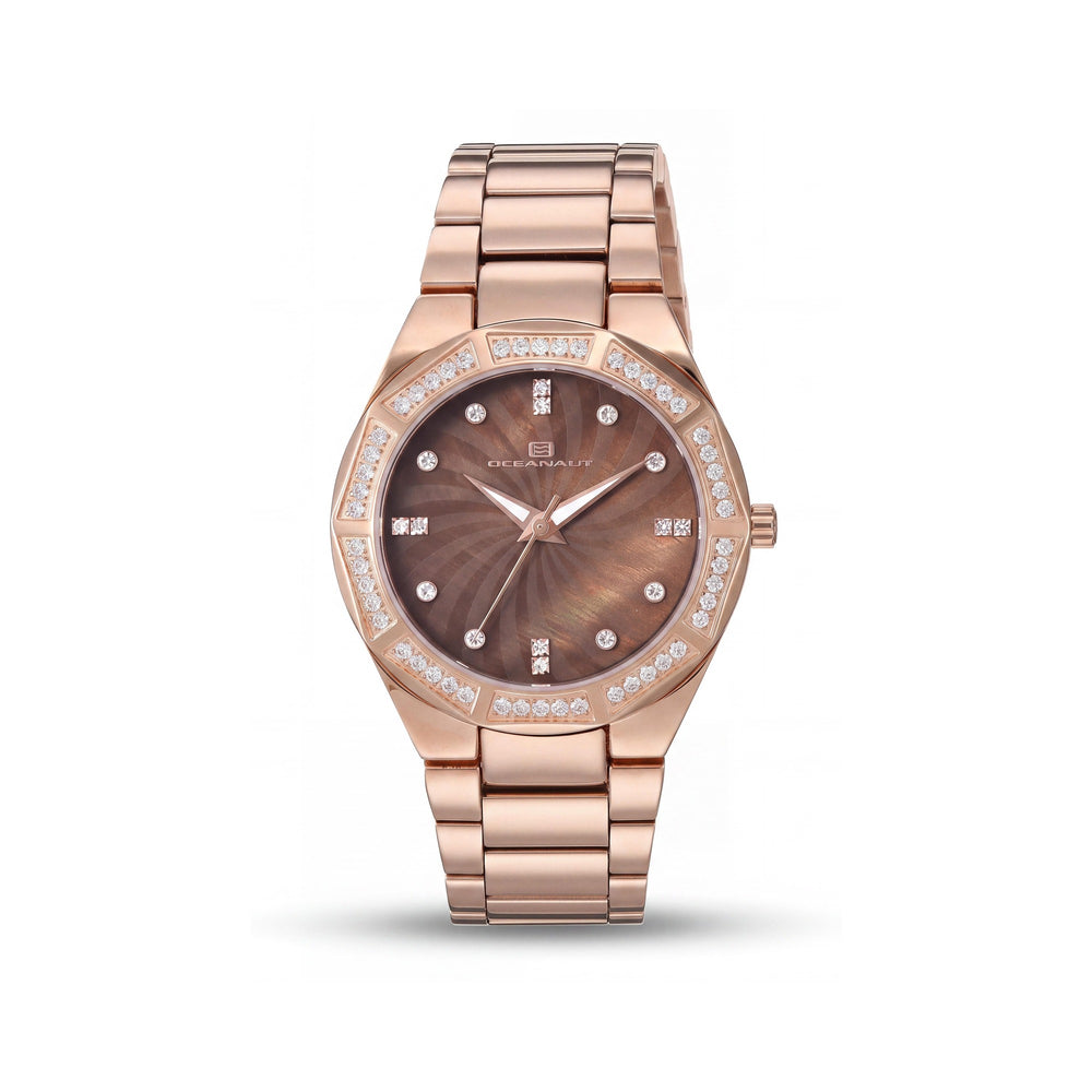 Oceanaut OC0256 Gold Stainless Steel Women's Watch, 40mm