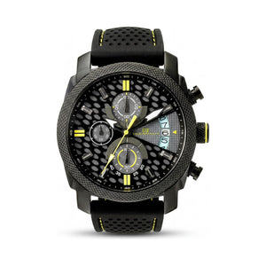 Oceanaut OC2322 Black Stainless Steel Men's Watch, 42mm