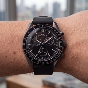 Oceanaut OC7580 Men's Watch — wrist wear, Leather band fashion-forward statement piece