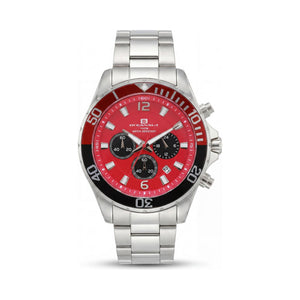 Oceanaut Black Dial Stainless Steel Men's Watch
