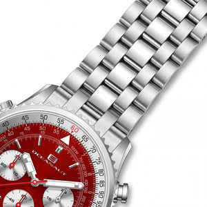 Oceanaut Men's Watch — side view, Stainless Steel case 40mm