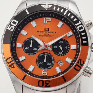 Oceanaut Sevilla Men's Watch — front view, Quartz movement 45mm