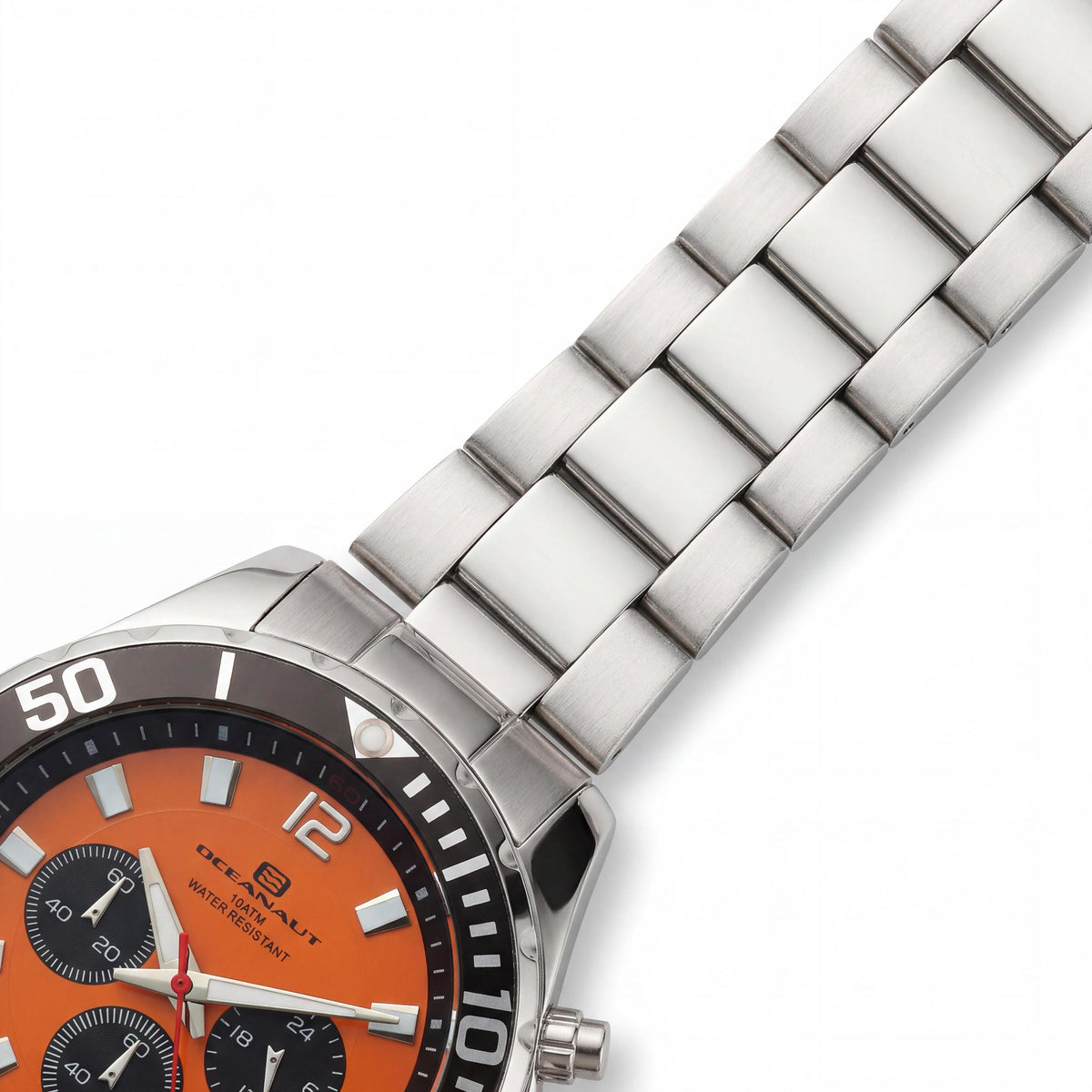 Oceanaut Sevilla Men's Orange Chronograph Watch, 45mm, Photo 3