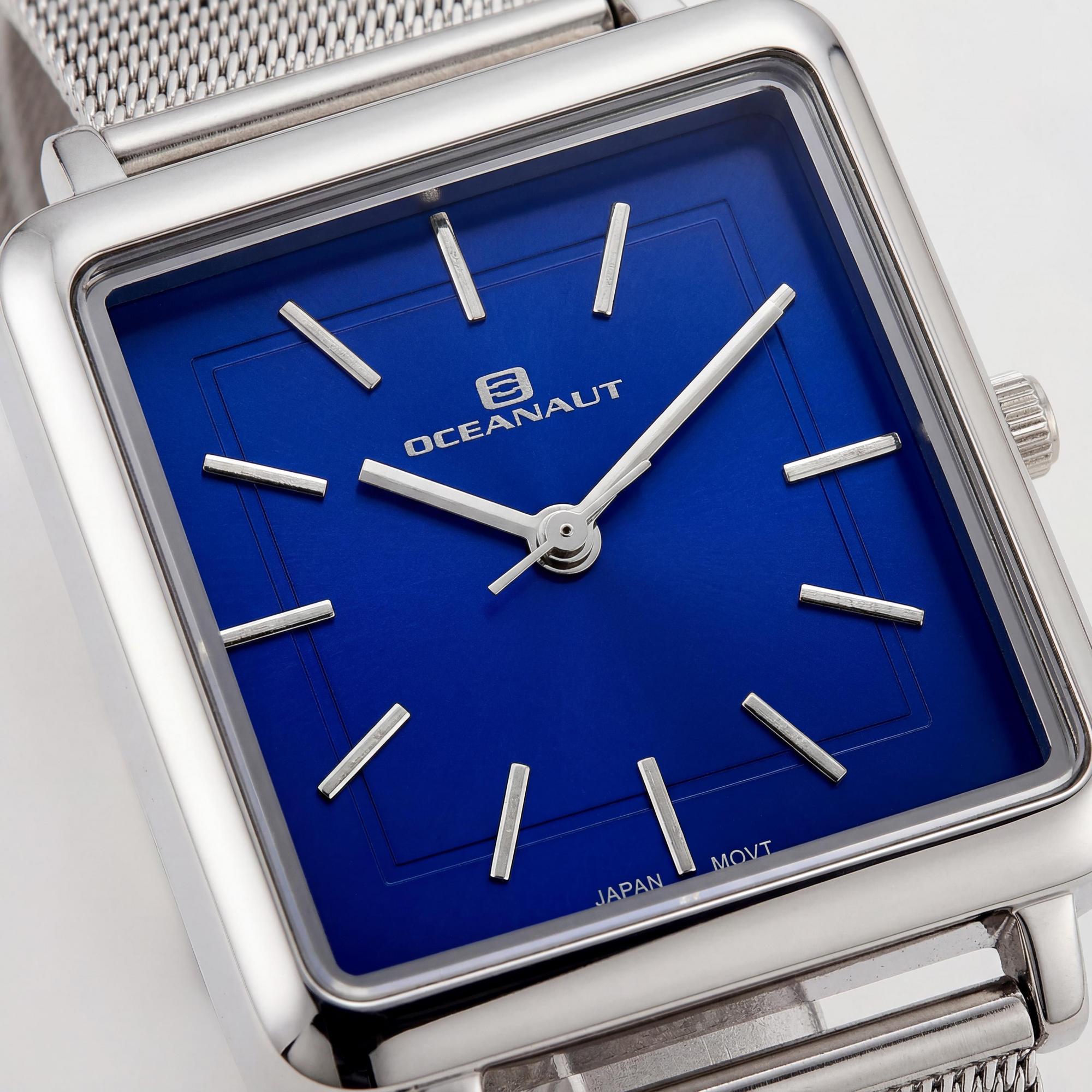 Reloj Oceanaut para mujer, esfera azul, acero inoxidable 40 mm, Photo 2